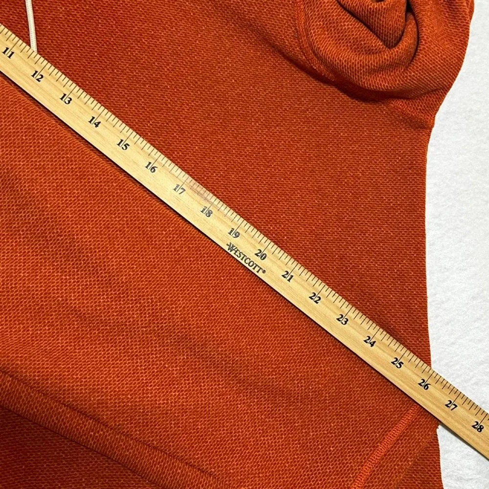 North Face Men's XXL Orange Pullover Hoodie